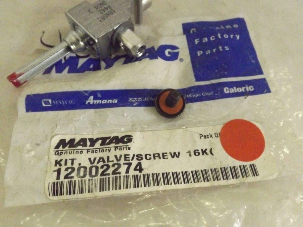 MAYTAG WHIRLPOOL STOVE 12002274 VALVE KIT NEW MAYTAG WHIRLPOOL STOVE 12002274 VALVE KIT NEW